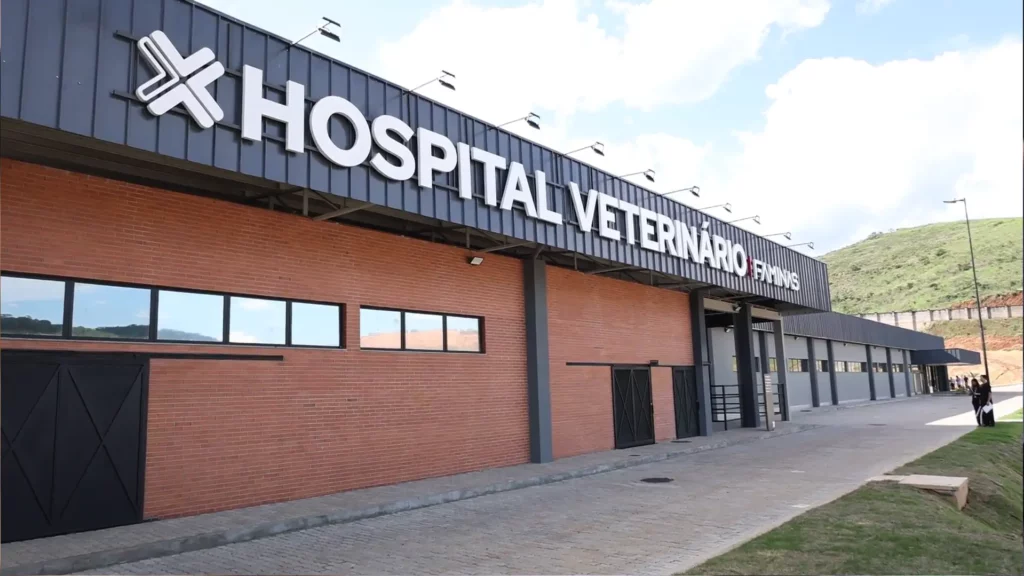 Fachada do Hospital Veterinário